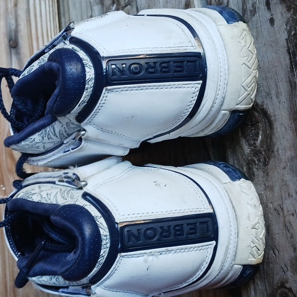 2005 Nike lebron zoom 2 mid night navy - Picture 8 of 10